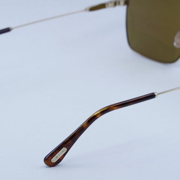 🕶️ New Tom Ford Pierre02 FT0994 32E  Sunglasses -Rose Gold Frame, Brown Lenses - Picture 8 of 11